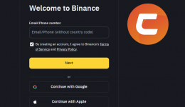 Registration on Binance